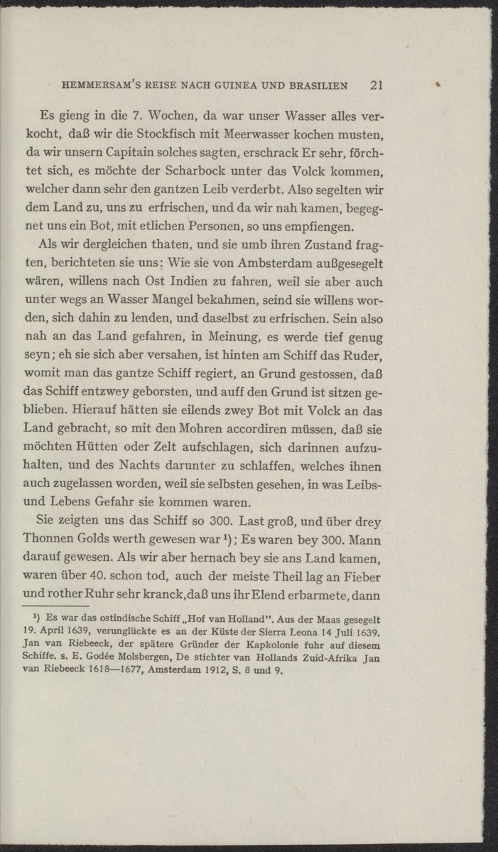Reisebeschreibungen von deutschen Beamten und Kriegsleuten im Dienst der niederländischen West- und Ost-Indischen Kompagnien, 1602-1797 - 