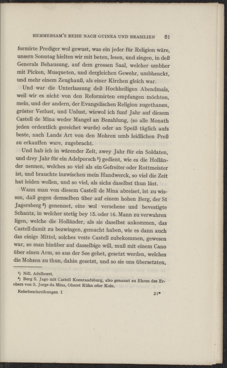 Reisebeschreibungen von deutschen Beamten und Kriegsleuten im Dienst der niederländischen West- und Ost-Indischen Kompagnien, 1602-1797 - 