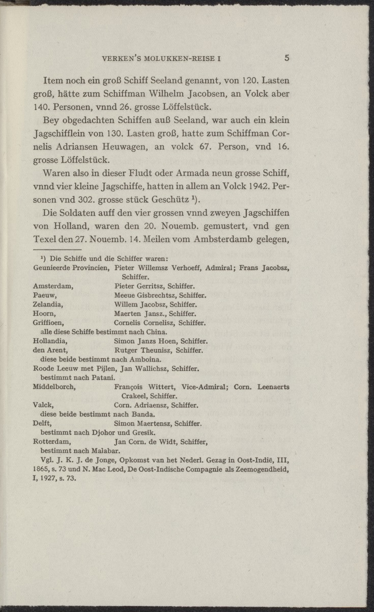 Reisebeschreibungen von deutschen Beamten und Kriegsleuten im Dienst der niederländischen West- und Ost-Indischen Kompagnien, 1602-1797 - 
