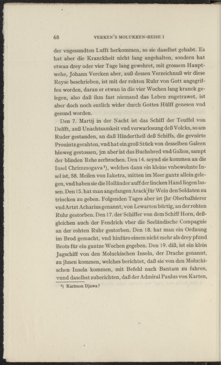Reisebeschreibungen von deutschen Beamten und Kriegsleuten im Dienst der niederländischen West- und Ost-Indischen Kompagnien, 1602-1797 - 