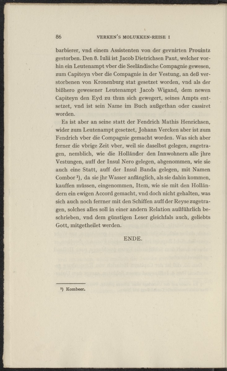 Reisebeschreibungen von deutschen Beamten und Kriegsleuten im Dienst der niederländischen West- und Ost-Indischen Kompagnien, 1602-1797 - 