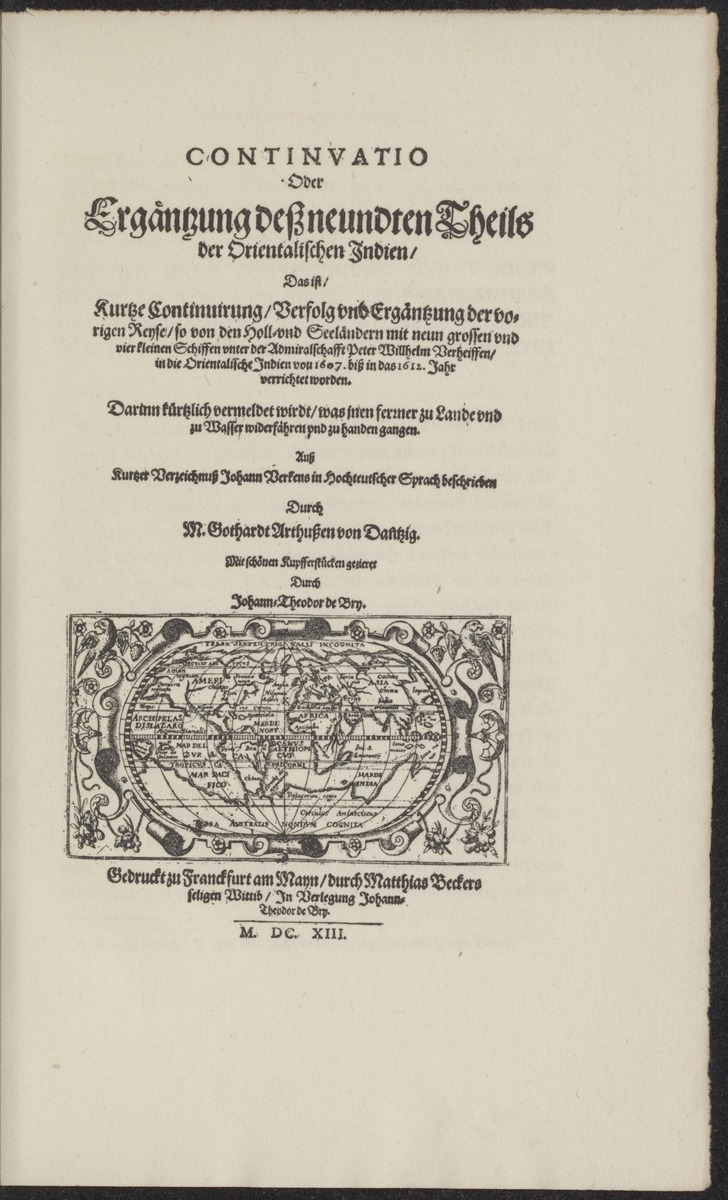 Reisebeschreibungen von deutschen Beamten und Kriegsleuten im Dienst der niederländischen West- und Ost-Indischen Kompagnien, 1602-1797 - 