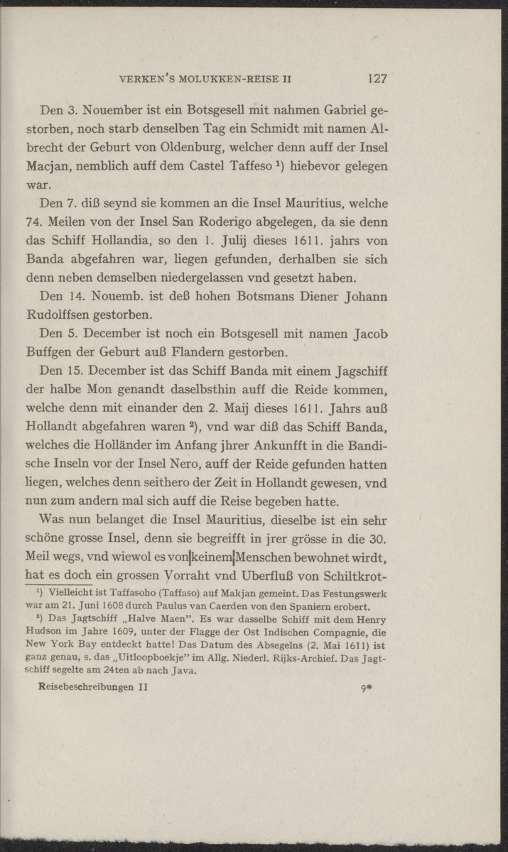 Reisebeschreibungen von deutschen Beamten und Kriegsleuten im Dienst der niederländischen West- und Ost-Indischen Kompagnien, 1602-1797 - 