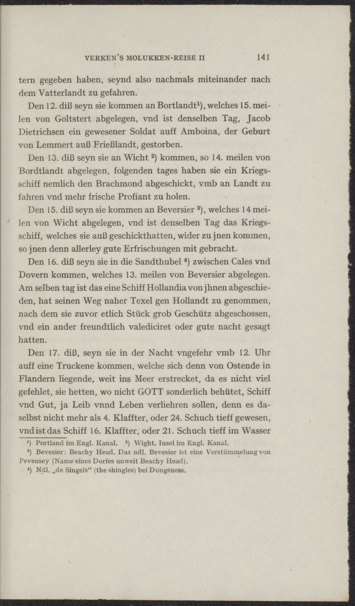 Reisebeschreibungen von deutschen Beamten und Kriegsleuten im Dienst der niederländischen West- und Ost-Indischen Kompagnien, 1602-1797 - 