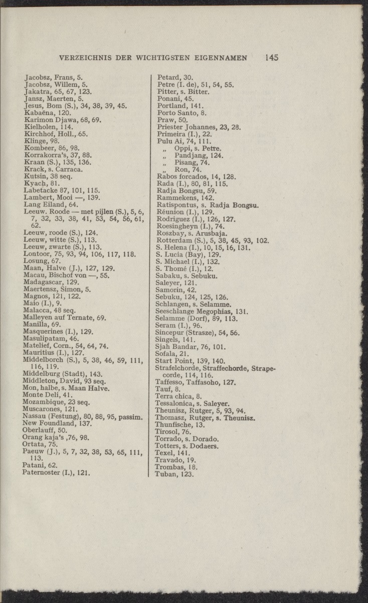 Reisebeschreibungen von deutschen Beamten und Kriegsleuten im Dienst der niederländischen West- und Ost-Indischen Kompagnien, 1602-1797 - 