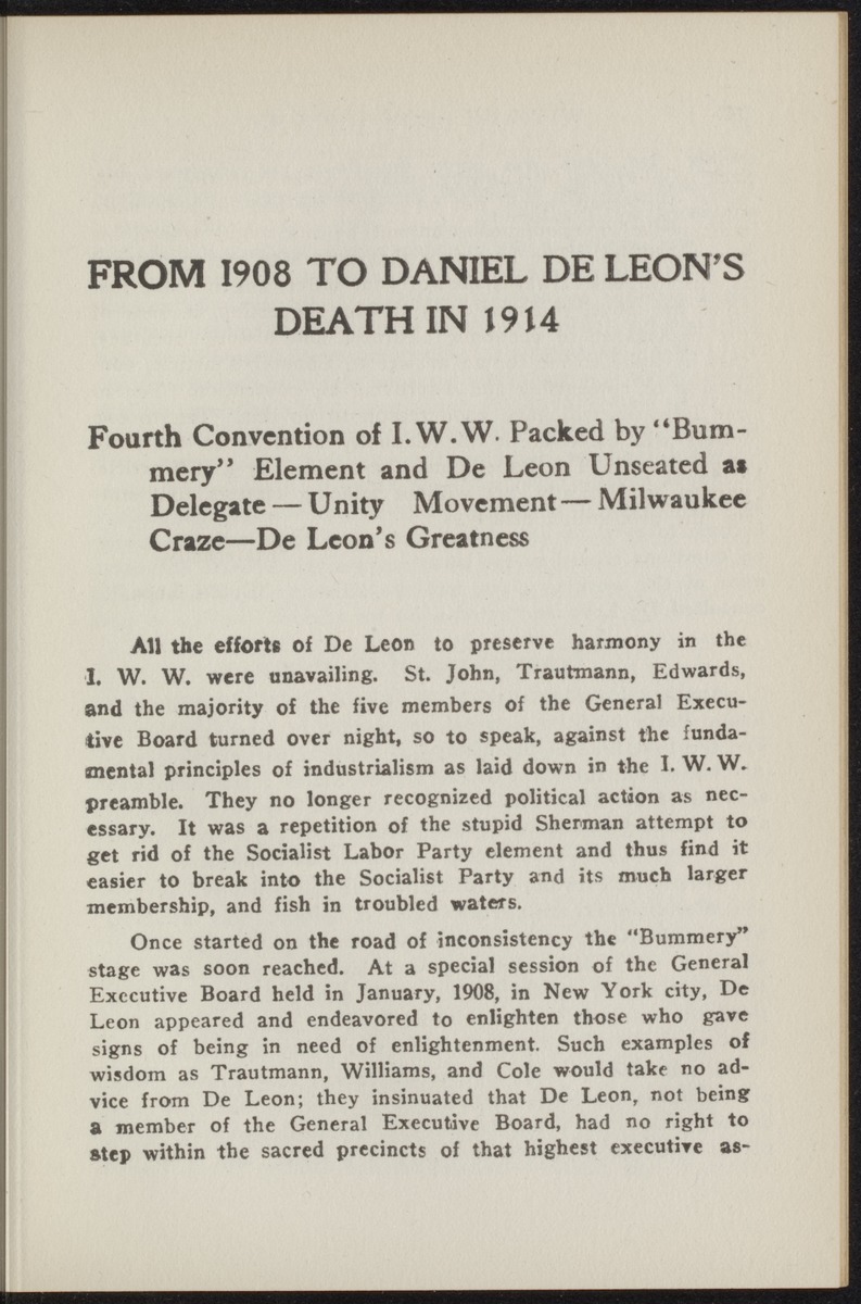 Daniel De Leon - 