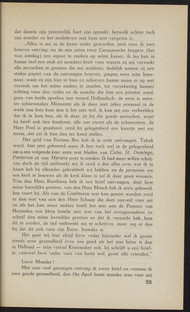 Brieven uit Curaçao van Pastoor Putman 1837-1853 - 