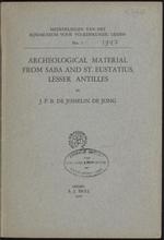 Archaeological material from Saba and St. Eustatius, lesser Antilles