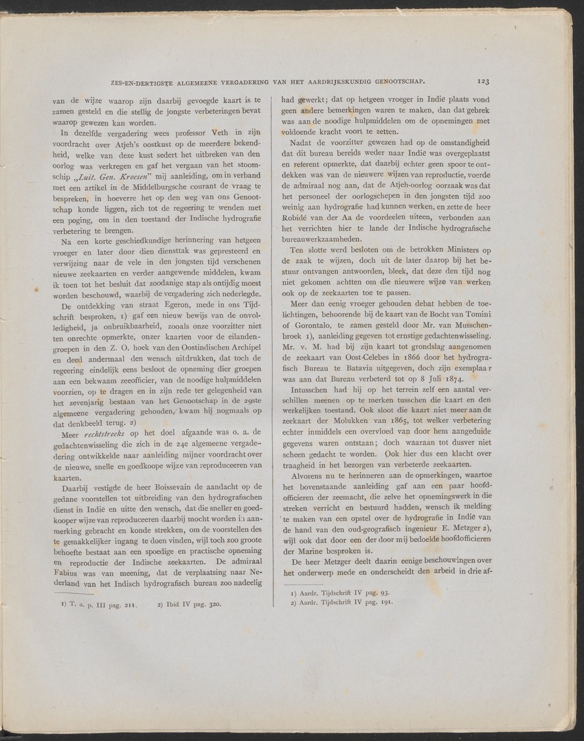 [Four issues and offprints of the Tijdschrift van het Nederlandsch Aardrijkskundig Genootschap with articles and map appendices on the Netherlands Antilles] - 