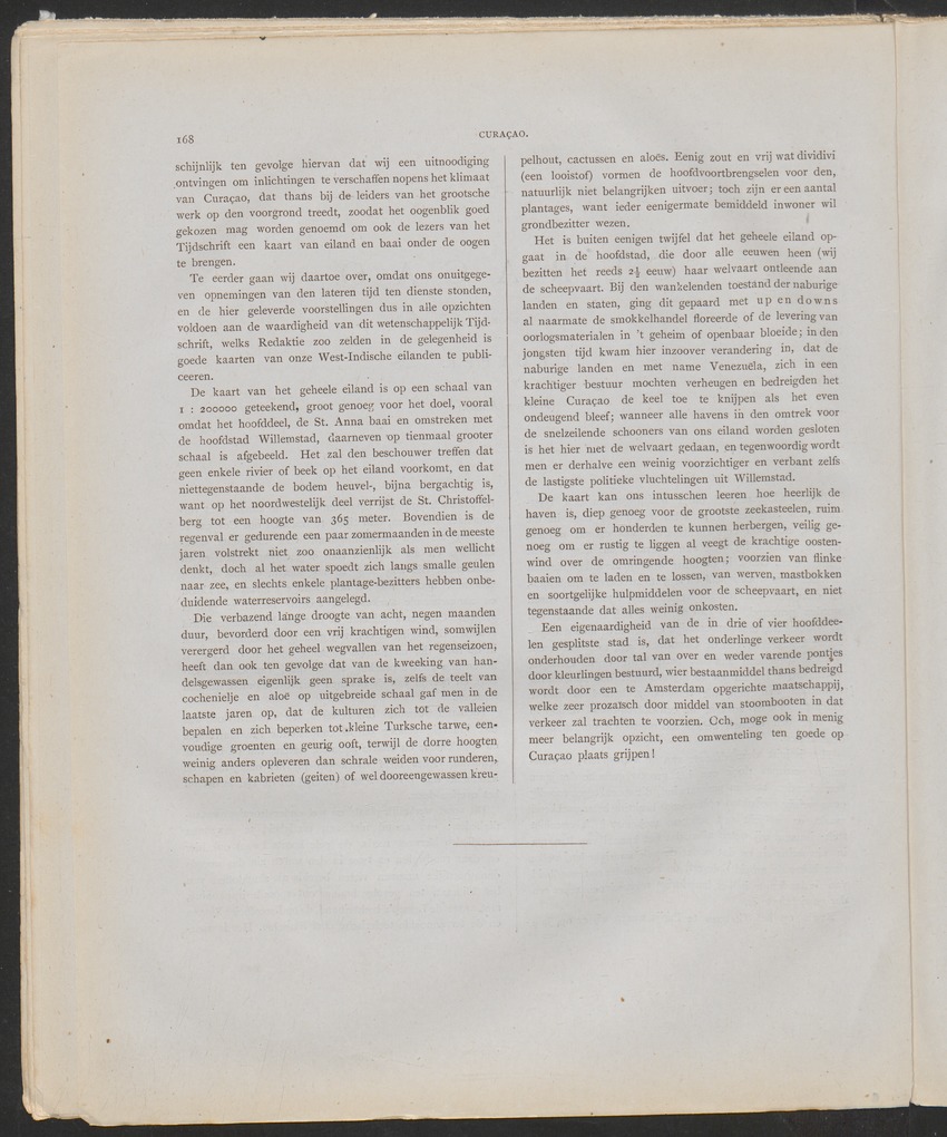 [Four issues and offprints of the Tijdschrift van het Nederlandsch Aardrijkskundig Genootschap with articles and map appendices on the Netherlands Antilles] - 