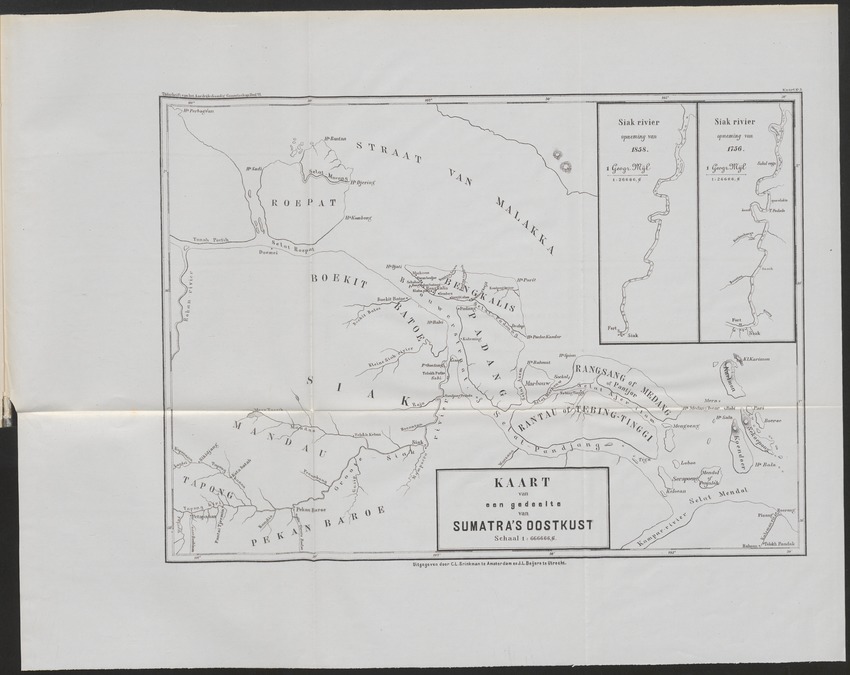 [Four issues and offprints of the Tijdschrift van het Nederlandsch Aardrijkskundig Genootschap with articles and map appendices on the Netherlands Antilles] - 