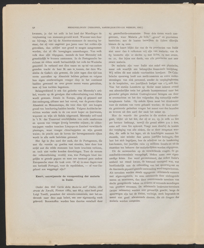 [Four issues and offprints of the Tijdschrift van het Nederlandsch Aardrijkskundig Genootschap with articles and map appendices on the Netherlands Antilles] - 