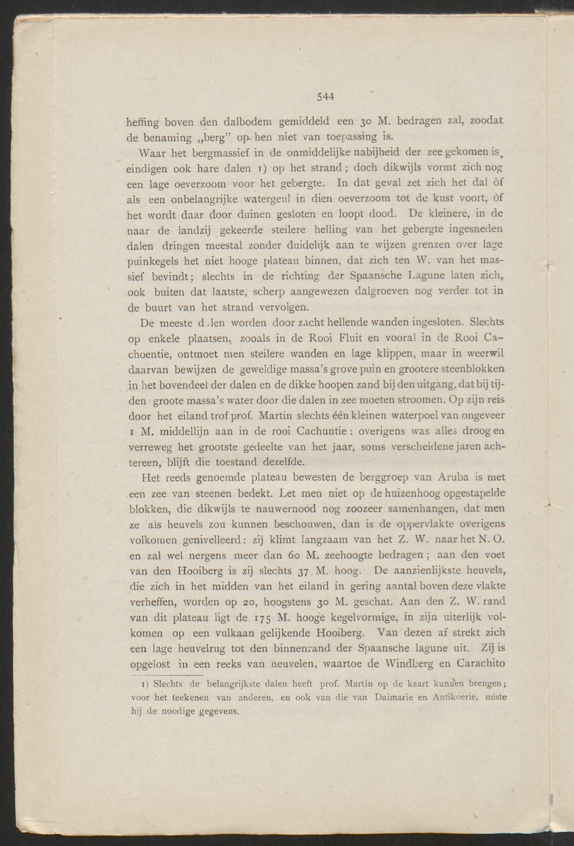 [Four issues and offprints of the Tijdschrift van het Nederlandsch Aardrijkskundig Genootschap with articles and map appendices on the Netherlands Antilles] - 