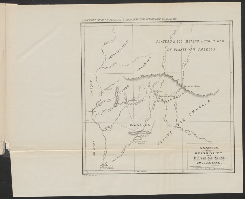[Four issues and offprints of the Tijdschrift van het Nederlandsch Aardrijkskundig Genootschap with articles and map appendices on the Netherlands Antilles] - 