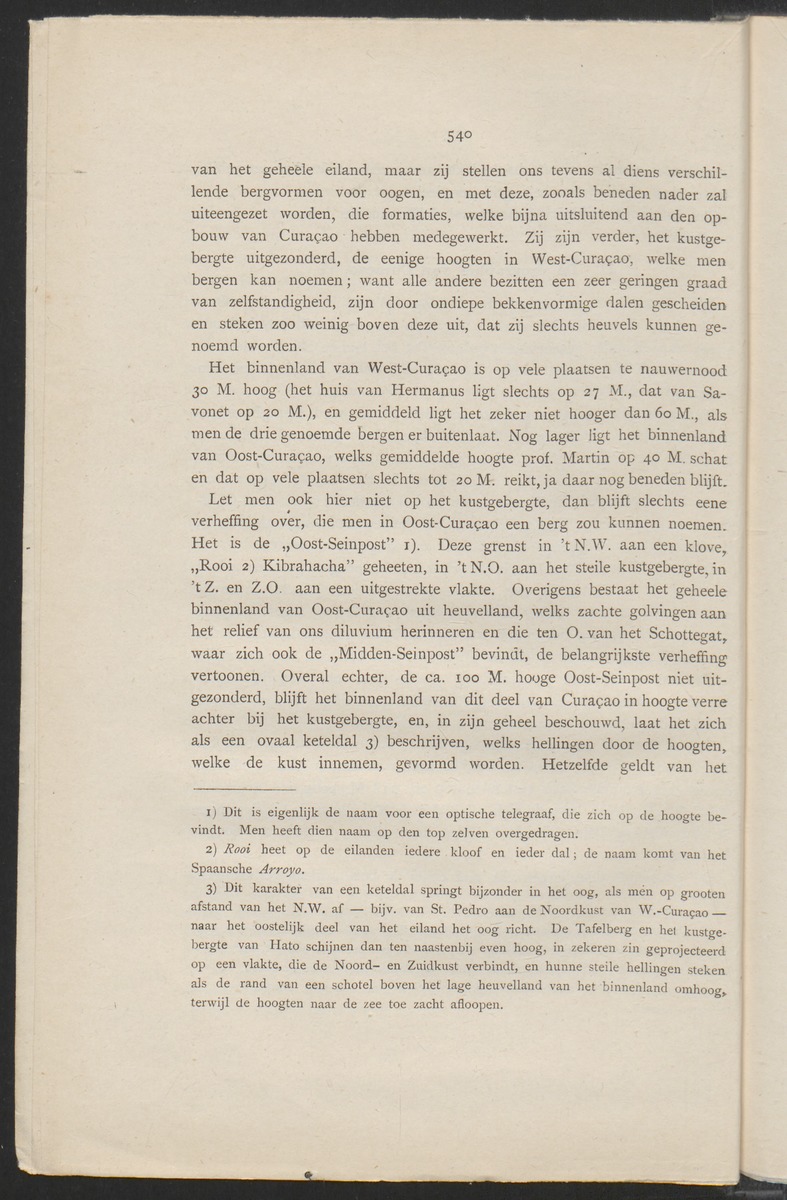 [Four issues and offprints of the Tijdschrift van het Nederlandsch Aardrijkskundig Genootschap with articles and map appendices on the Netherlands Antilles] - 