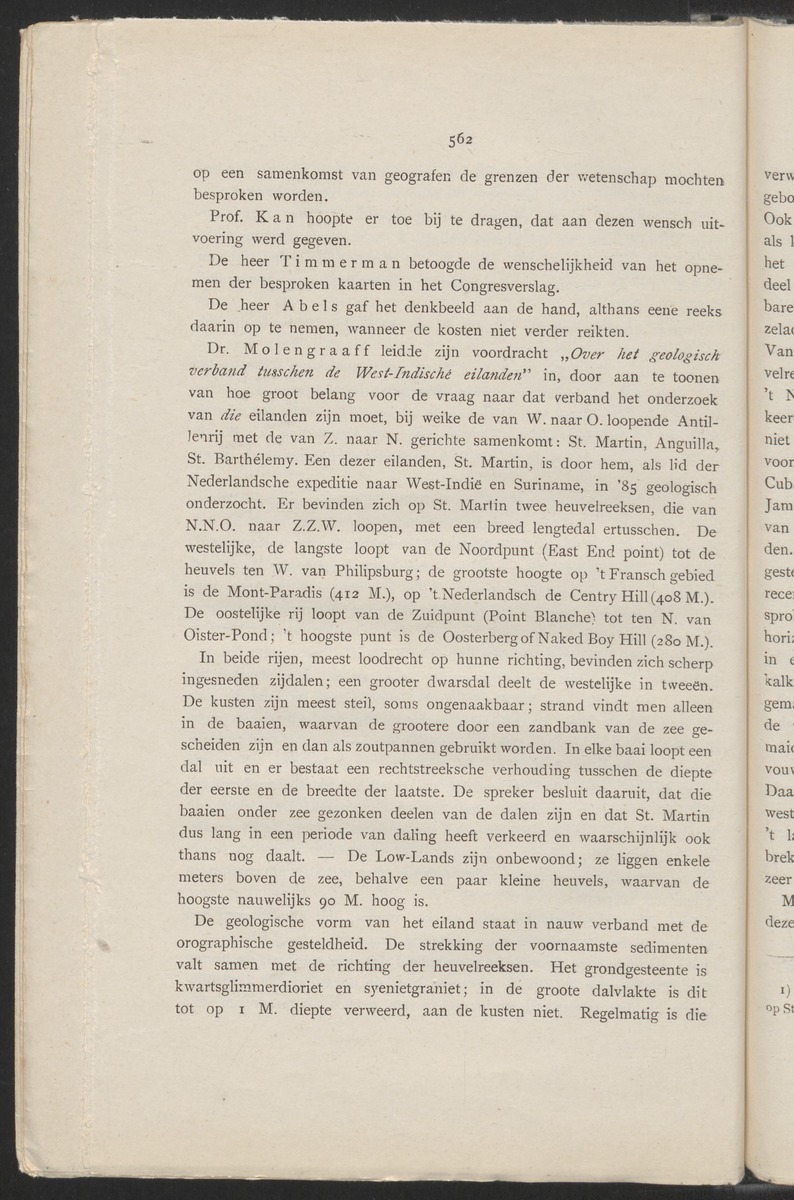 [Four issues and offprints of the Tijdschrift van het Nederlandsch Aardrijkskundig Genootschap with articles and map appendices on the Netherlands Antilles] - 