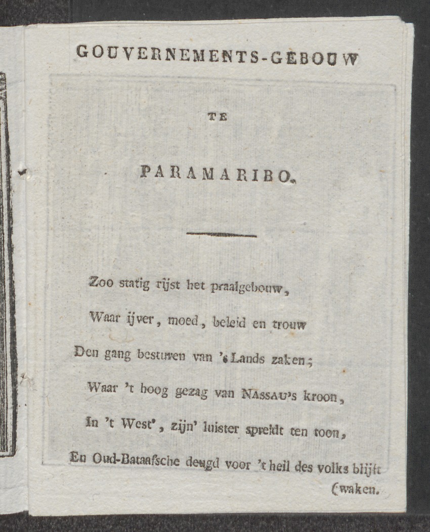 Prentverbeeldingen van een zevental kunsttaferelen van Nederlands Westindië - 