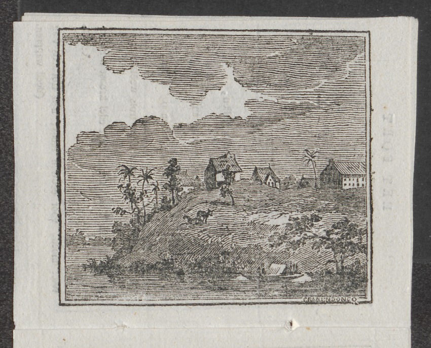 Prentverbeeldingen van een zevental kunsttaferelen van Nederlands Westindië - 