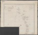 Carte réduite des îles Antilles : au nord du 13me. degré de latitude, dressée sur plusieurs observations astronomiques et d'après des determinations de Longitude faites à la mer avec les horloges marines dans la Campagne de la Flore en 1771 et 1772 