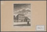 Afbeelding van de Lutersche kerk op Curacao gesticht 1762