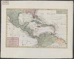Kaart van de onderkoningschappen van Mexico en Nieuw Granada in de Spaansche West-Indien