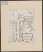 Carte de l'entrée de la riviere de Corentyn sur ce que les Anglois et les Hollandois en ont publiée