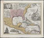 Regni Mexicani seu Novae Hispaniae, Floridae, Novae Angliae, Carolinae, Virginiae et Pensylvaniae, nec non Insularum, Archipelagi Mexicani in America Septentrionali accurata Tabula