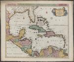 Insulae Americanae nempe: Cuba, Hispaniola, Iamaica, Pto Rico, Lucania, Antillae, vulgo Caribae, Barlo- et Sotto-Vento, etc.