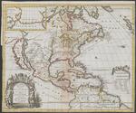 Amerique Septentrionalis; carte d'un tres grand Pays entre le nouveau Mexique et la mer Glaciale; dediée a Guillaume IIIe. Roy de la Grand Bretagne