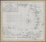 Isles Antilles ou du Vent avec les Isles sous le vent : placées suivant les nouv.les observations astronomiques, redigées sur l'original de Mr. Bonne...