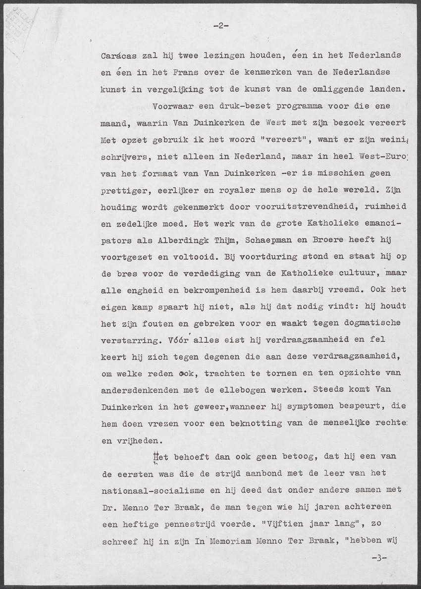 [Transcripties van radio-uitzendingen over Antilliaanse en Surinaamse literatuur van de West-Indische afdeling van Radio Nederland Wereldomroep] - 