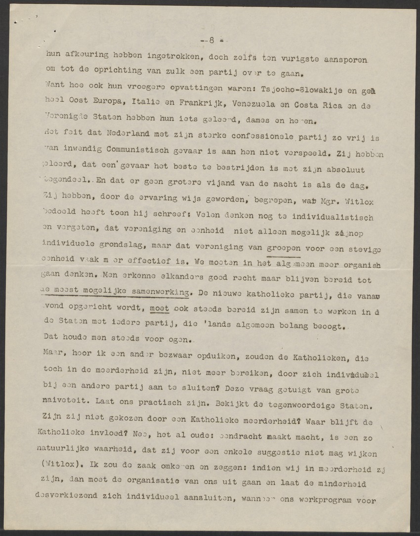 [Politieke partijen en verkiezingen Curaçao, 1941-1958] - 