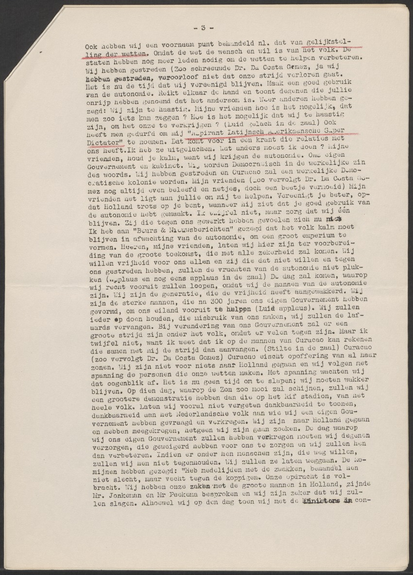 [Politieke partijen en verkiezingen Curaçao, 1941-1958] - 