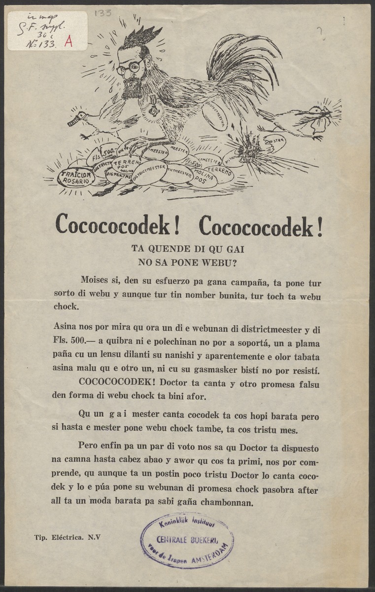 [Politieke partijen en verkiezingen Curaçao, 1941-1958] - 