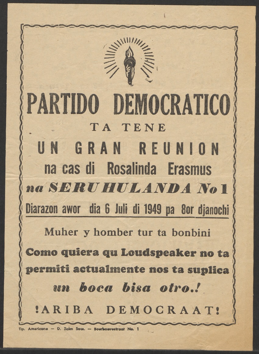 [Politieke partijen en verkiezingen Curaçao, 1941-1958] - 