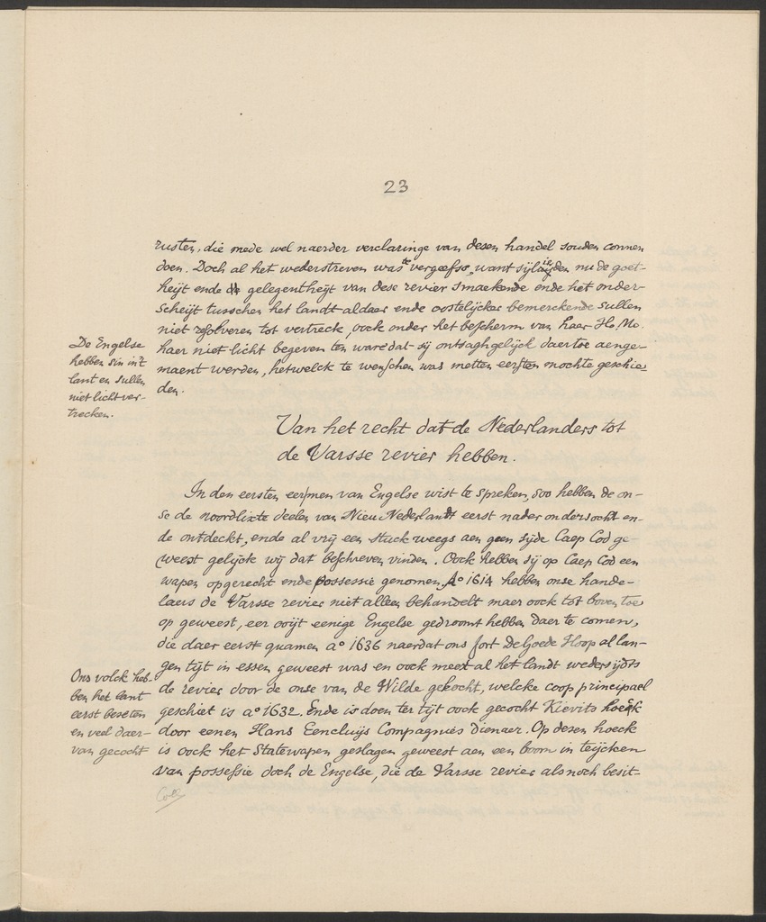 Remonstrantie van Nieu-Nederlandt ende de gelegentheden aldaer aen de Hooch Mogende Heeren Staten Generael der Vereenichde Nederlanden van de gemeente in Nieu-Nederlandt 1649 - 