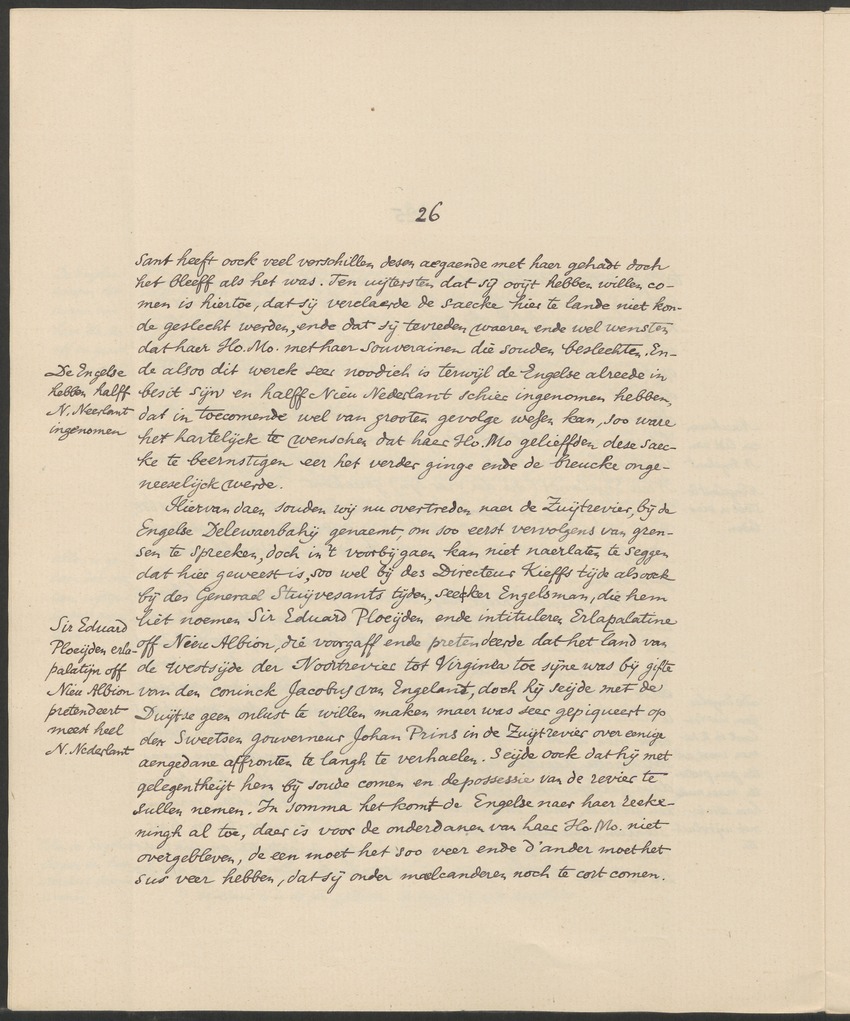 Remonstrantie van Nieu-Nederlandt ende de gelegentheden aldaer aen de Hooch Mogende Heeren Staten Generael der Vereenichde Nederlanden van de gemeente in Nieu-Nederlandt 1649 - 