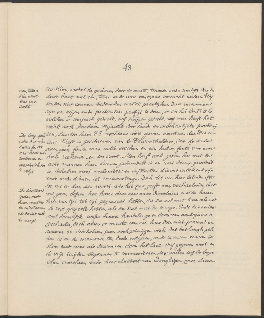 Remonstrantie van Nieu-Nederlandt ende de gelegentheden aldaer aen de Hooch Mogende Heeren Staten Generael der Vereenichde Nederlanden van de gemeente in Nieu-Nederlandt 1649 - 
