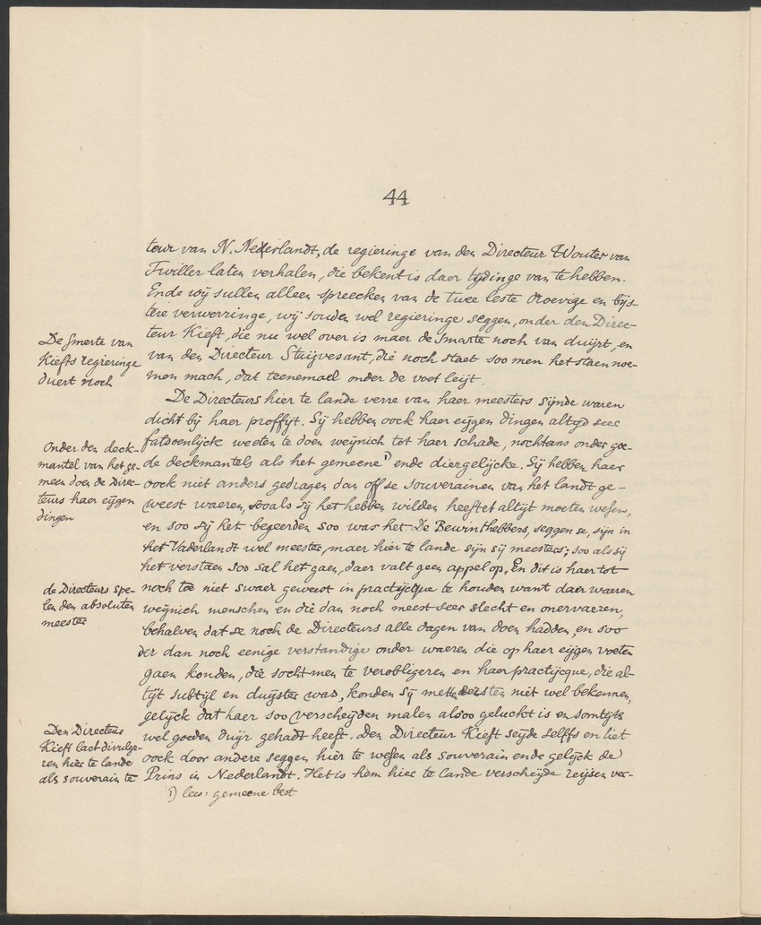 Remonstrantie van Nieu-Nederlandt ende de gelegentheden aldaer aen de Hooch Mogende Heeren Staten Generael der Vereenichde Nederlanden van de gemeente in Nieu-Nederlandt 1649 - 