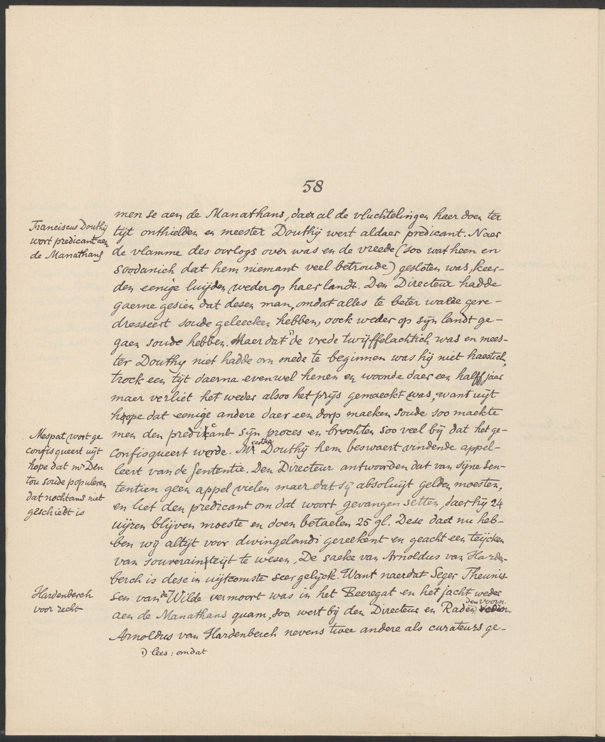 Remonstrantie van Nieu-Nederlandt ende de gelegentheden aldaer aen de Hooch Mogende Heeren Staten Generael der Vereenichde Nederlanden van de gemeente in Nieu-Nederlandt 1649 - 