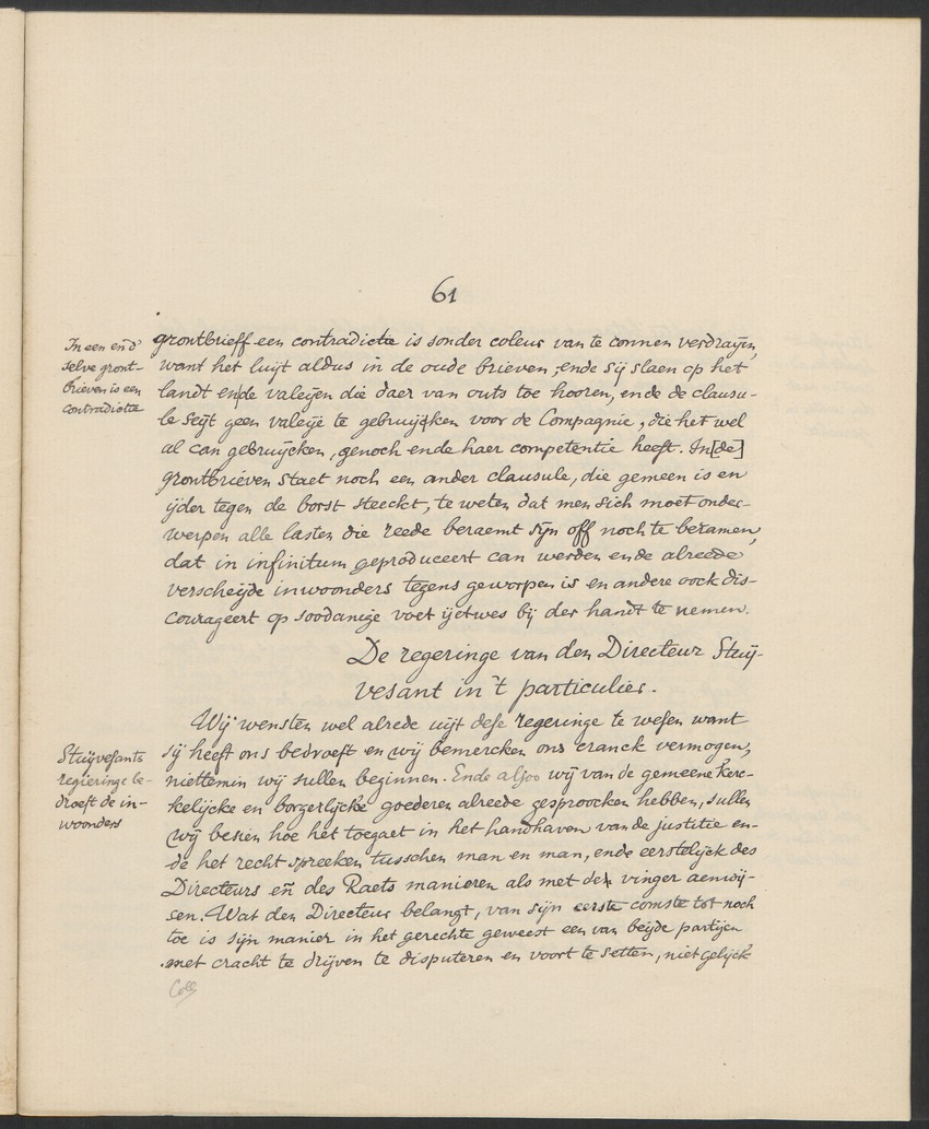 Remonstrantie van Nieu-Nederlandt ende de gelegentheden aldaer aen de Hooch Mogende Heeren Staten Generael der Vereenichde Nederlanden van de gemeente in Nieu-Nederlandt 1649 - 