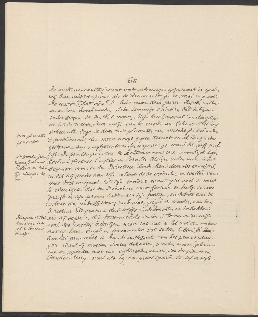 Remonstrantie van Nieu-Nederlandt ende de gelegentheden aldaer aen de Hooch Mogende Heeren Staten Generael der Vereenichde Nederlanden van de gemeente in Nieu-Nederlandt 1649 - 