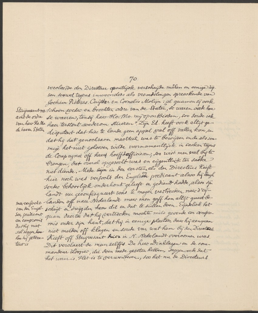 Remonstrantie van Nieu-Nederlandt ende de gelegentheden aldaer aen de Hooch Mogende Heeren Staten Generael der Vereenichde Nederlanden van de gemeente in Nieu-Nederlandt 1649 - 