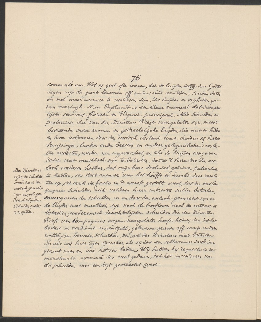 Remonstrantie van Nieu-Nederlandt ende de gelegentheden aldaer aen de Hooch Mogende Heeren Staten Generael der Vereenichde Nederlanden van de gemeente in Nieu-Nederlandt 1649 - 