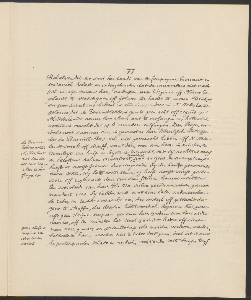 Remonstrantie van Nieu-Nederlandt ende de gelegentheden aldaer aen de Hooch Mogende Heeren Staten Generael der Vereenichde Nederlanden van de gemeente in Nieu-Nederlandt 1649 - 