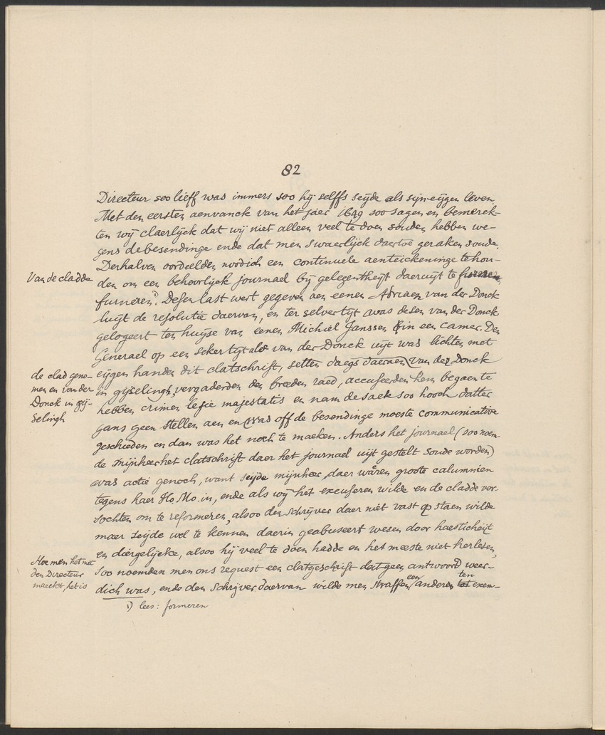 Remonstrantie van Nieu-Nederlandt ende de gelegentheden aldaer aen de Hooch Mogende Heeren Staten Generael der Vereenichde Nederlanden van de gemeente in Nieu-Nederlandt 1649 - 