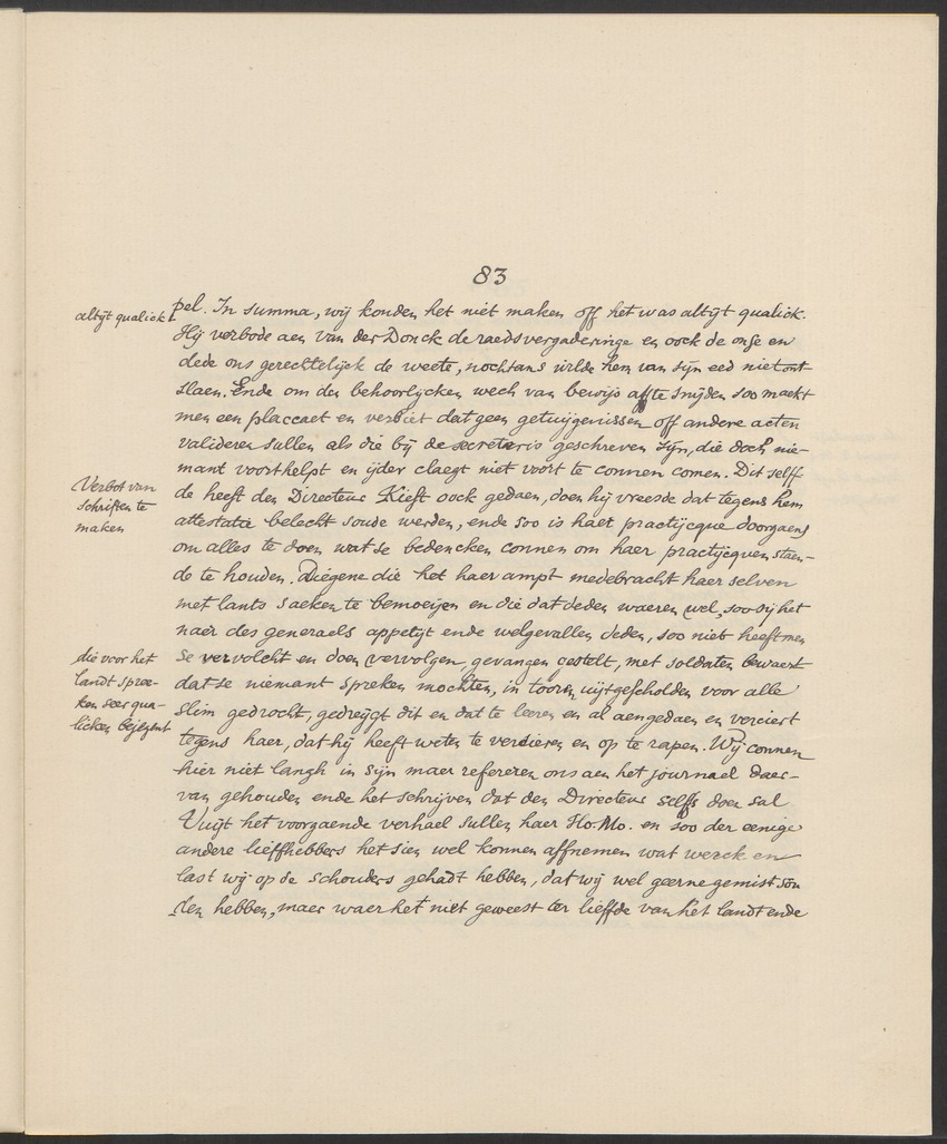 Remonstrantie van Nieu-Nederlandt ende de gelegentheden aldaer aen de Hooch Mogende Heeren Staten Generael der Vereenichde Nederlanden van de gemeente in Nieu-Nederlandt 1649 - 