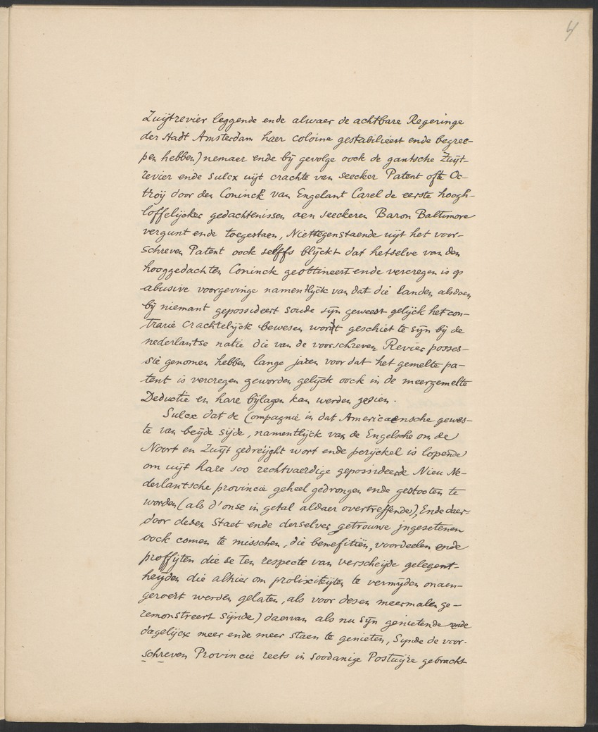 Vertoog van de Bewindhebbers der West-Indische Compagnie aan de Staten Generaal betreffende de gedragingen der Engelsen in Nieuw-Nederland - 
