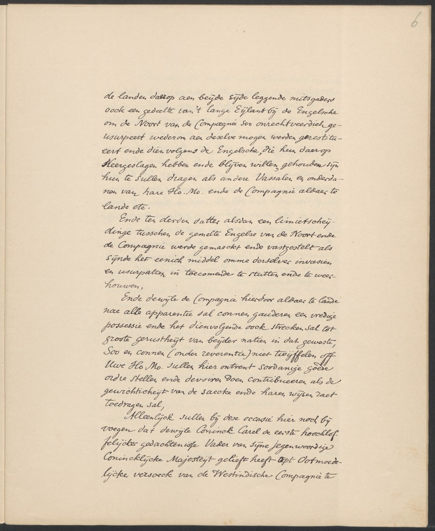 Vertoog van de Bewindhebbers der West-Indische Compagnie aan de Staten Generaal betreffende de gedragingen der Engelsen in Nieuw-Nederland - 