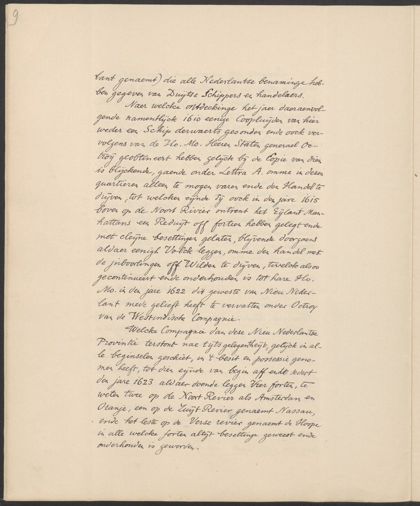 Vertoog van de Bewindhebbers der West-Indische Compagnie aan de Staten Generaal betreffende de gedragingen der Engelsen in Nieuw-Nederland - 